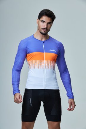 Camisa Tour - Indoor Roxa Masculina - Manga Longa
